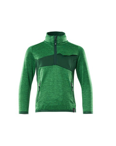 MASCOT 18903 Accelerate Fleece Jumper For Children - Kids - Grass Green/Green