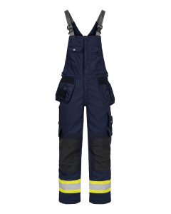 Tranemo 1949 COMFORT Stretch Bib 'n' Brace - Yellow/Navy