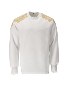Mascot 20084 Sweatshirt - Food & Care - White/Gold