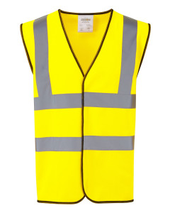 Fort Workwear Hi Vis Vest - EN471 Class 2 - Yellow