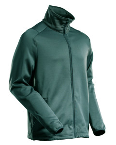 MASCOT 22585 Customized Fleece Jumper With Zipper - Mens - Forest Green