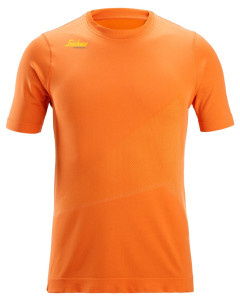 Snickers 2519 FlexiWork 37.5 Tech Short Sleeve T-Shirt (Warm Orange)