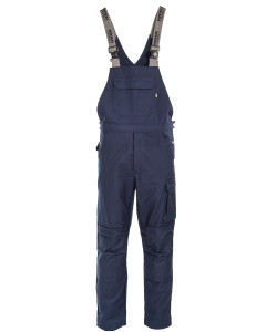 Tranemo 2541 ORIGINAL COTTON Bib 'n' Brace - Navy