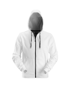 Snickers 2801 Zip Hoodie (White)