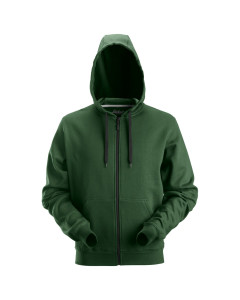 Snickers 2801 Classic Zip Hoodie (Forest Green)