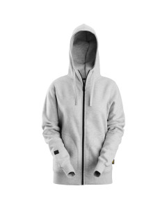 Snickers 2897 AllroundWork Women's Full Zip Hoodie (Grey Melange)
