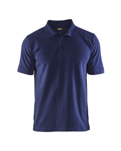 Blaklader 3324 Pique 2 Colour Polo Shirt (Navy Blue)