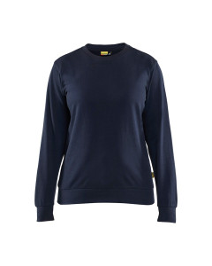 Blaklader 3405 Women's Crewneck Sweatshirt - Dark Navy Blue