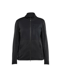 Blaklader 3549 Women's Sweatshirt Full Zip - Black