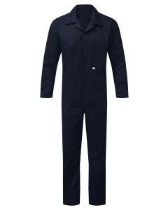 Fort Workwear 366 Zip Front Coverall - Polycotton 245gsm - Navy Blue