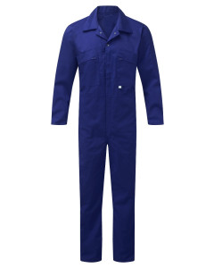 Fort Workwear 366 Zip Front Coverall - Polycotton 245gsm - Royal Blue