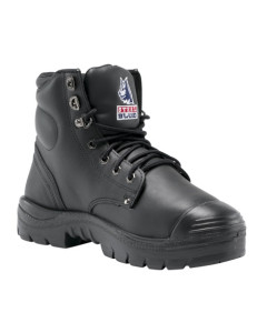 Steel Blue ARGYLE MET Guard, Bump Cap Safety Boots - S3 - Black