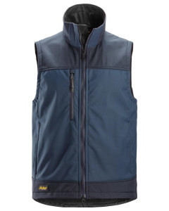 Snickers 4506 AllroundWork Softshell Stretch Vest Gilet (Navy)