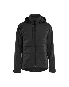 Blaklader 4743 Quilted Hybrid Jacket - Black/Black