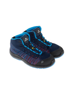 Aboutblu Safe Knit Le Mans Mid Safety Boot Trainer - S3 CR ESD SRC - Navy