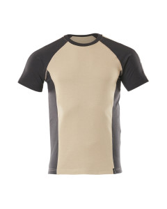 MASCOT 50567 Potsdam Unique T-Shirt - Light Khaki/Black
