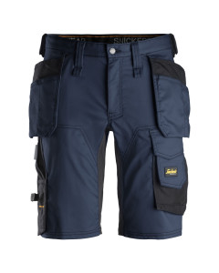 Snickers 6141 AllroundWork Stretch Shorts Holster Pockets (Navy/Black)
