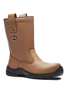 V12 Footwear V6816 Polar STS Fur Lined Rigger Boots - S1P CI SRC (Tan)