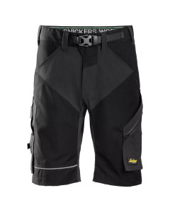 Snickers 6914 FlexiWork Work Shorts+ (Black/Black)