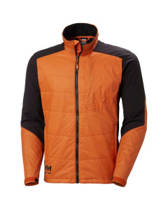 Helly Hansen 73233 Kensington Insulated Jacket - Black/Dark Orange
