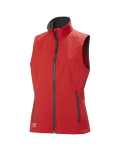 Helly Hansen 74242 Womens Manchester 2.0 Softshell Vest - Alert Red
