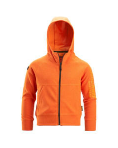 Snickers 7512 Junior Logo Full-Zip Hoodie (Warm Orange)