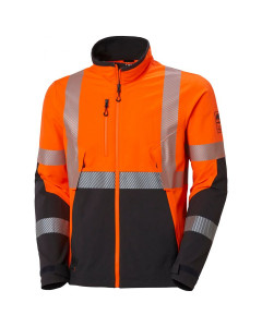 Helly Hansen 79273 ICU Zip Hoodie - Hi Vis Orange/Ebony