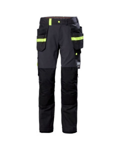 Helly Hansen 77405 Oxford 4X Construction Trousers (Ebony/Black) - 37.5" Waist 32.5" Leg (C52) - SALE