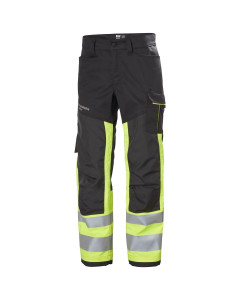 Helly Hansen 77420 Alna 2.0 Work Trousers CL1 - Hi Vis Yellow/Ebony