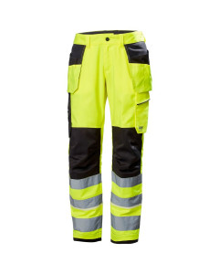 Helly Hansen 77512 Uc-Me Construction Trousers CL2 - Hi Vis Yellow/Ebony