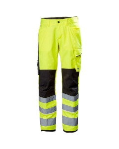 Helly Hansen 77514 Uc-Me Work Trousers CL2 - Hi Vis Yellow/Ebony