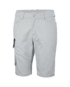 Helly Hansen 77535 Womens Manchester Service Shorts - Grey Fog/Ebony