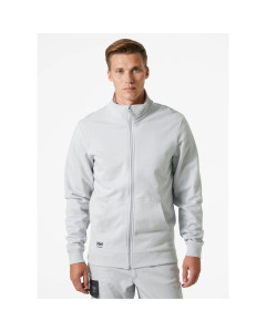 Helly Hansen 79326 Classic Zip Sweatshirt - Grey Melange