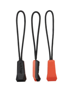 Helly Hansen 79501 Zipper Puller Kit - Black/Orange