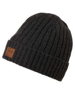Helly Hansen 79812 Classic Wool Cuff Beanie - Dark Grey