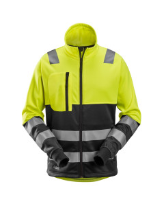 Snickers 8035 Hi-Vis Full-Zip Jacket Class 2 (Hi-Vis Yellow/Black)