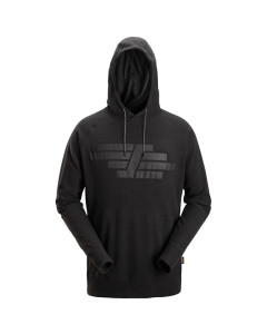 Snickers 8075 AllroundWork Polartec Terry Hoodie (Black)