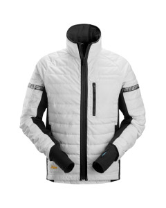 Snickers 8101 AllroundWork 37.5 Insulator Jacket (White/Black)