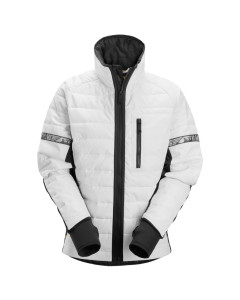 Snickers 8107 AllroundWork Women's 37.5 Insulated Jacket (White/Black)