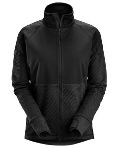 Snickers 8407 FlexiWork Women's Midlayer Jacket (Black)