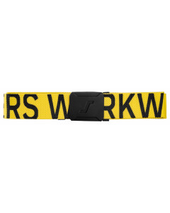 Snickers 9004 Logo Belt (Yellow/Black)