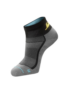Snickers 9218 LiteWork 37.5 Low Socks (Grey Melange / Black) - 41-44 - SALE