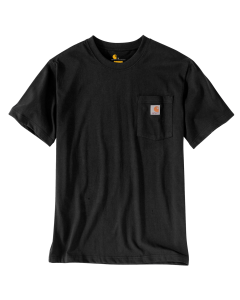 Carhartt 103296 K87 Pocket S/S T-Shirt - Men's - Black