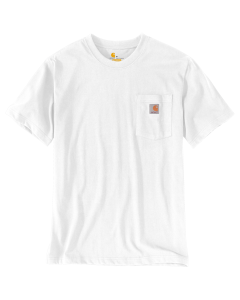 Carhartt 103296 K87 Pocket S/S T-Shirt - Men's - White