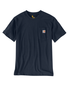 Carhartt 103296 K87 Pocket S/S T-Shirt - Men's - Navy