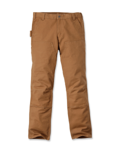 Carhartt 103340 Stretch Duck Double Front Work Pants - Men's - Carhartt Brown