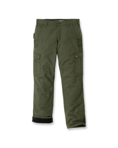 Carhartt 105491 Ripstop Cargo Fleece Lined Work Pants - Men's - Basil