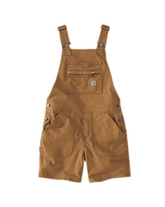 Carhartt 106197 Women's Relaxed Fit Canvas Shortall - Brown