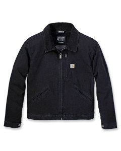Carhartt 106208 Women's Relaxed Fit Canvas Detroit Jacket - Black