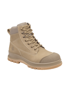 Carhartt F702923 Detroit 6" S3 Zip Safety Boot - Unisex - Dark Khaki